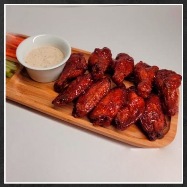 BBQ wings for 10 pieces