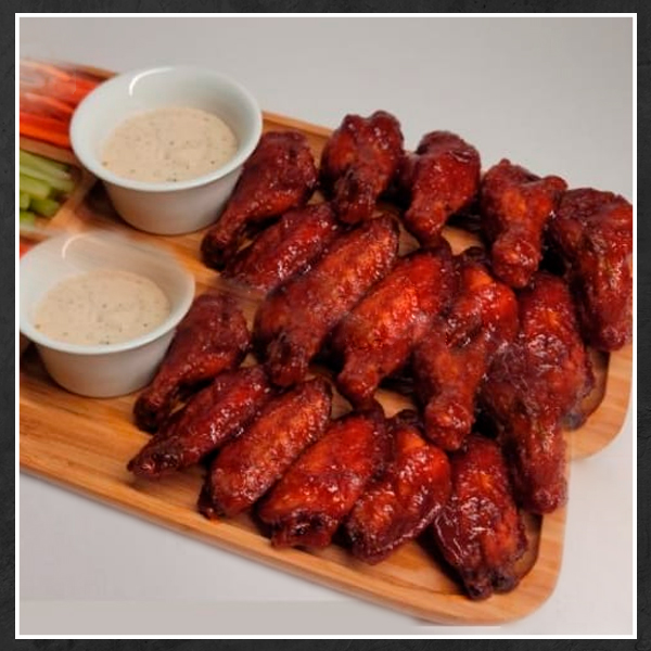 BBQ wings for 20 pieces