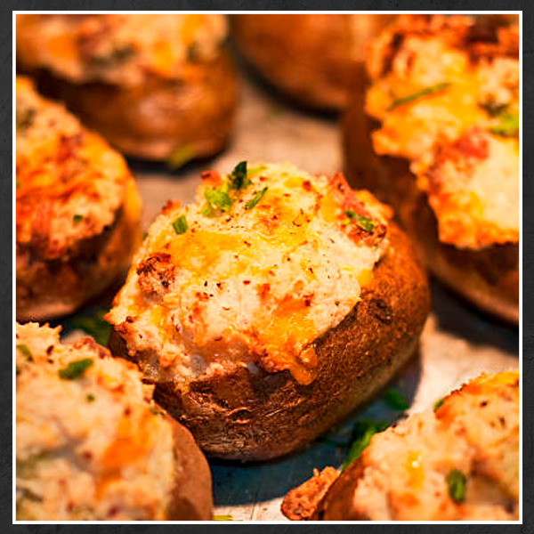 Stuffed potatoes