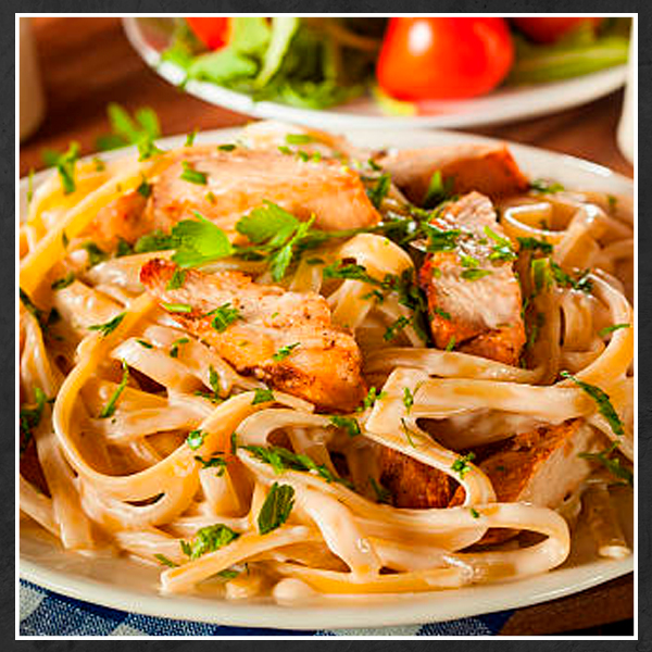 Pasta carbonara chicken