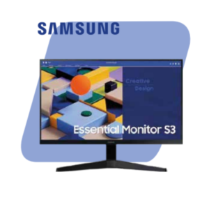 Monitor Samsung 24”  Essential FHD con panel IPS,  modo para cuidado ocular y  eco saving plus